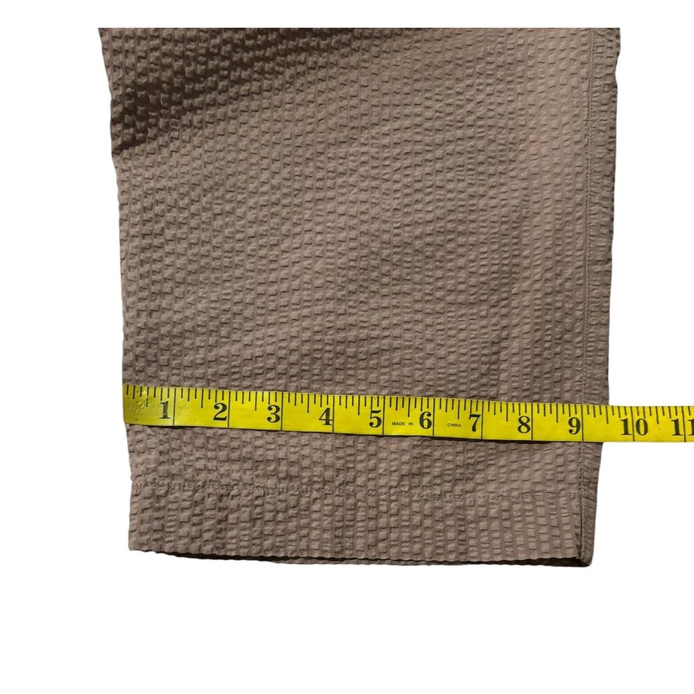 GREI. New York Barrel Pants Womens Large Puckered Fabric Soft Stretch Lagenlook - Picture 7 of 9